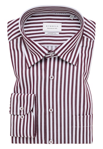 Hemden lange mouw paars ETERNA