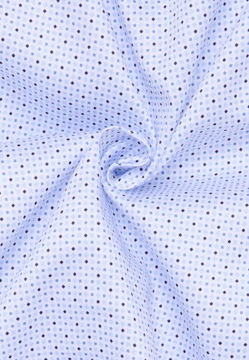 Hemden lange mouw blauw ETERNA