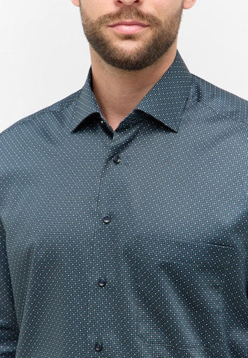 Hemden lange mouw groen ETERNA