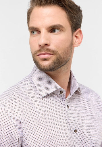 Hemden lange mouw beige ETERNA