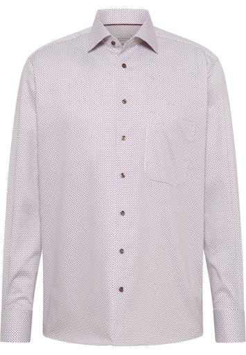 Hemden lange mouw beige ETERNA