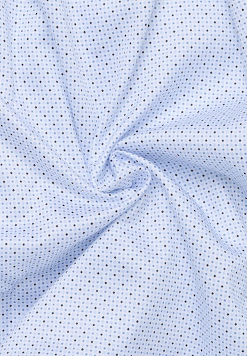 Hemden lange mouw blauw ETERNA