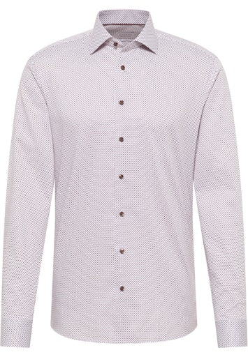 Hemden lange mouw beige ETERNA