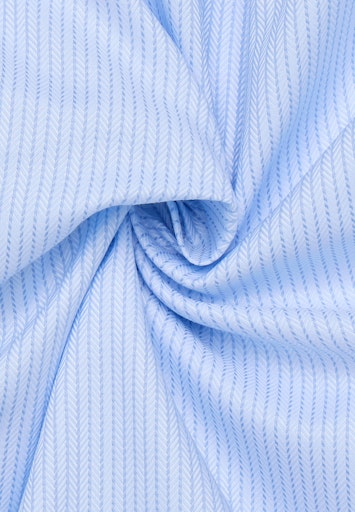 Hemden lange mouw blauw ETERNA