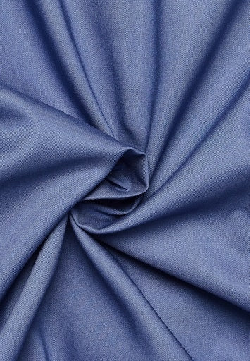 Hemden lange mouw blauw ETERNA