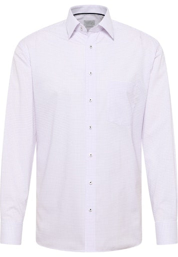 Hemden lange mouw paars ETERNA