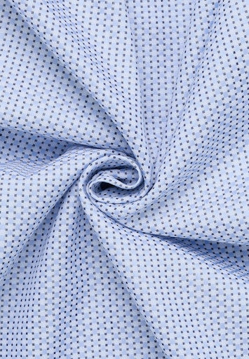 Hemden lange mouw blauw ETERNA