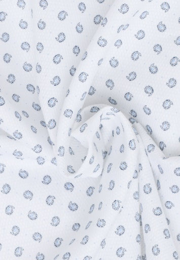 Hemden lange mouw blauw ETERNA