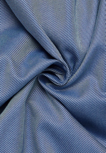Hemden lange mouw blauw ETERNA