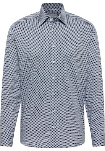 Hemden lange mouw navy ETERNA