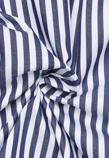 Hemden lange mouw blauw ETERNA