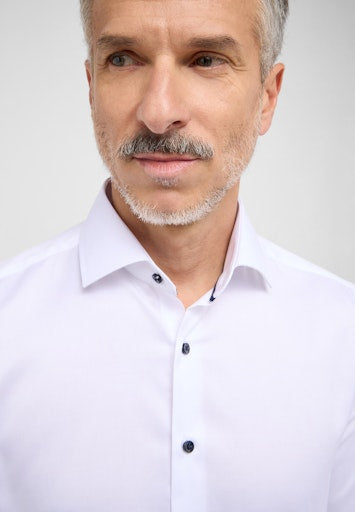 Hemden lange mouw wit ETERNA