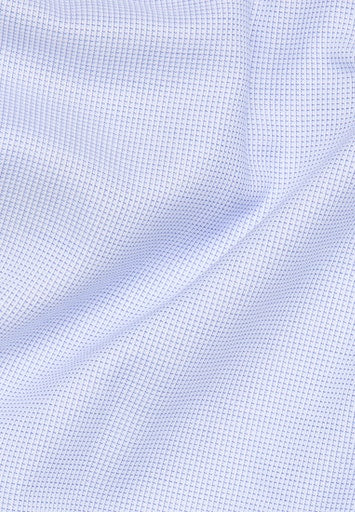 Hemden lange mouw blauw ETERNA