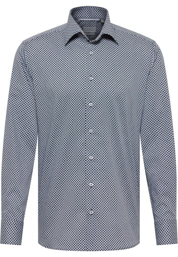 Hemden lange mouw navy ETERNA