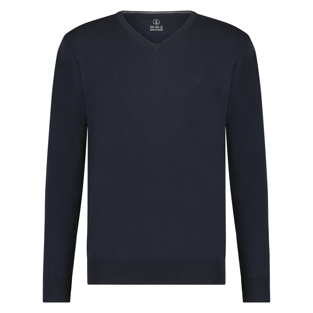 Pulls navy Marco Manzini