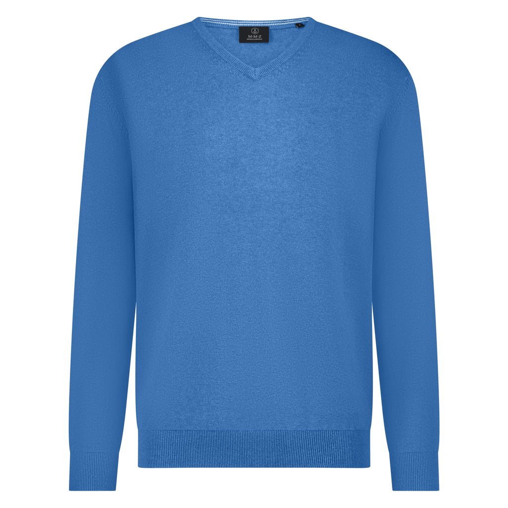 Pulls blauw Marco Manzini