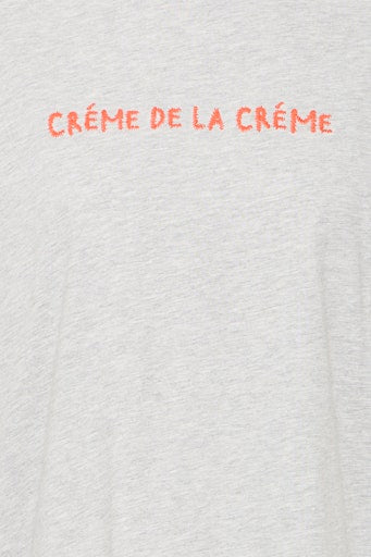 T-shirts korte mouw grijs ICHI