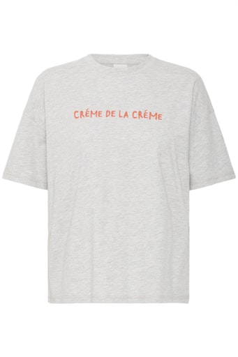 T-shirts korte mouw grijs ICHI