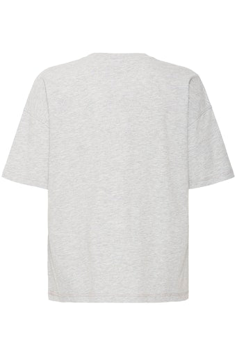 T-shirts korte mouw grijs ICHI
