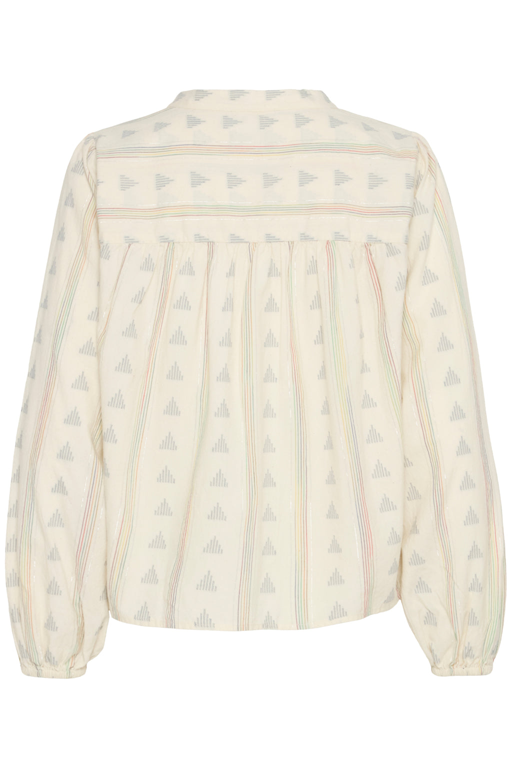 Blouses lange mouw beige ICHI