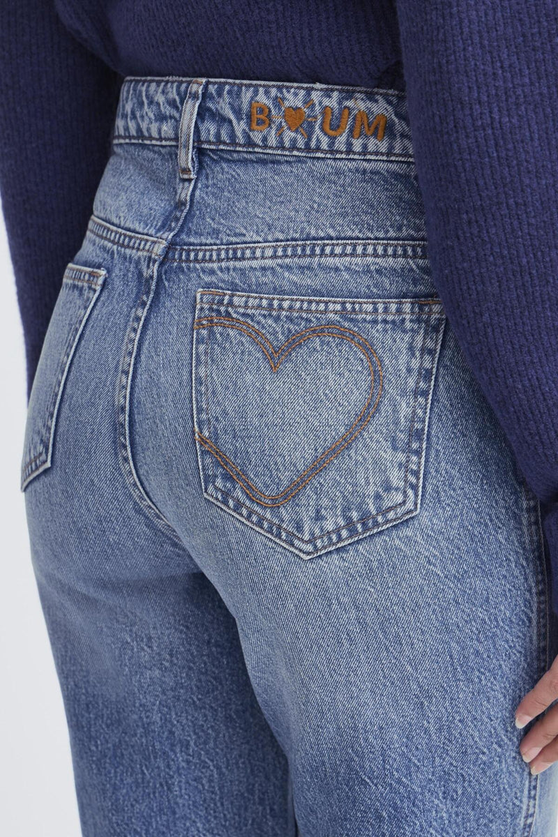 Jeans blauw ICHI