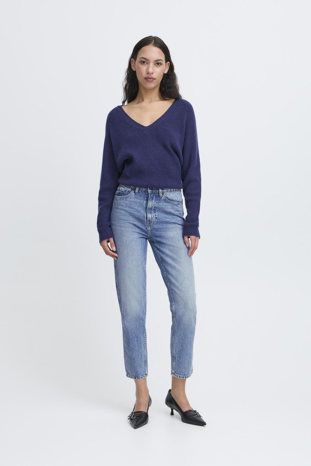 Jeans blauw ICHI