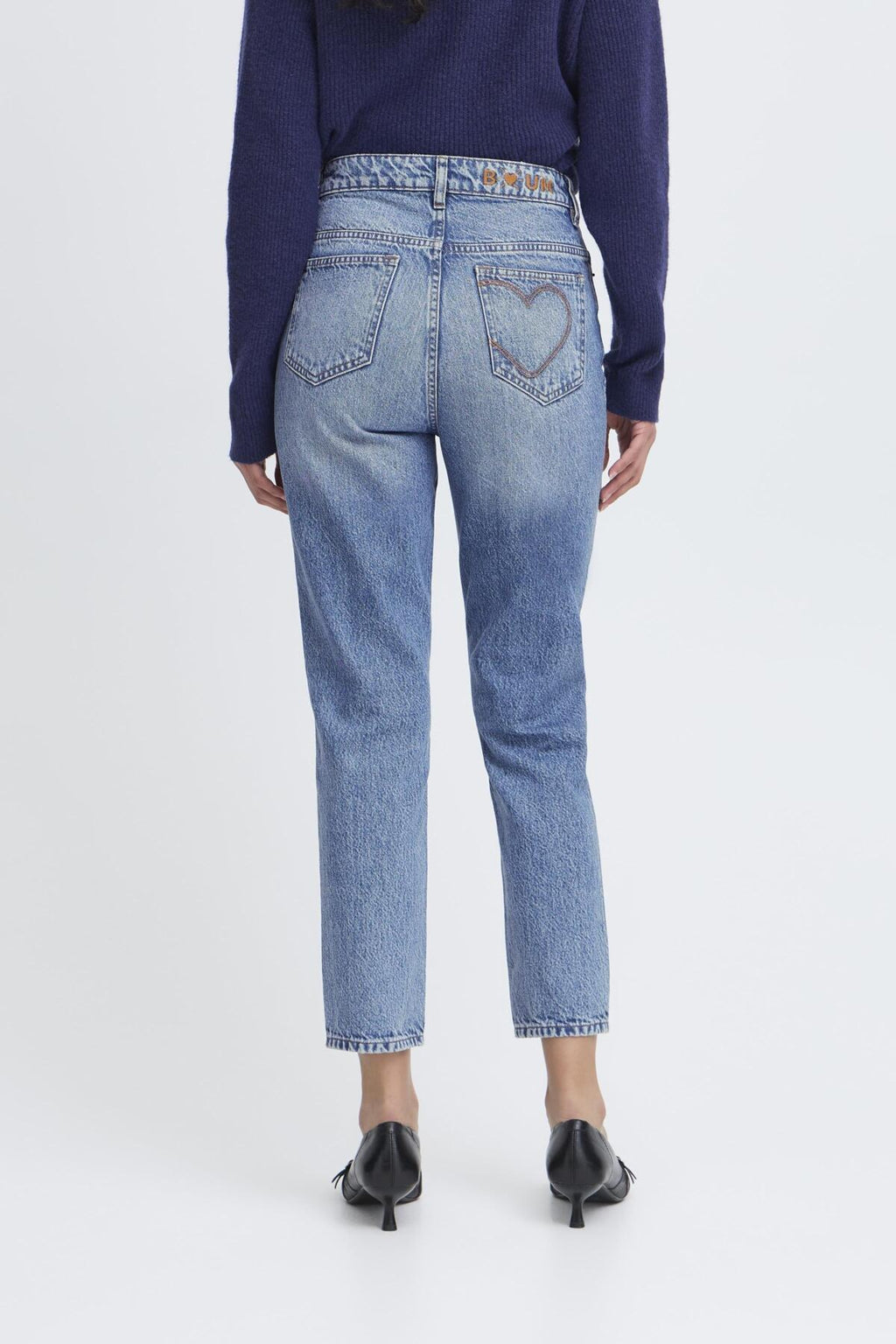Jeans blauw ICHI