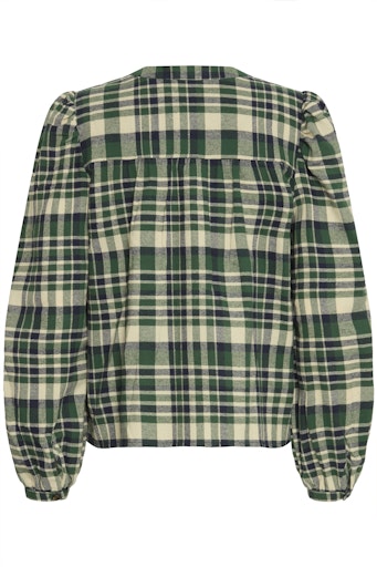 Blouses lange mouw groen ICHI