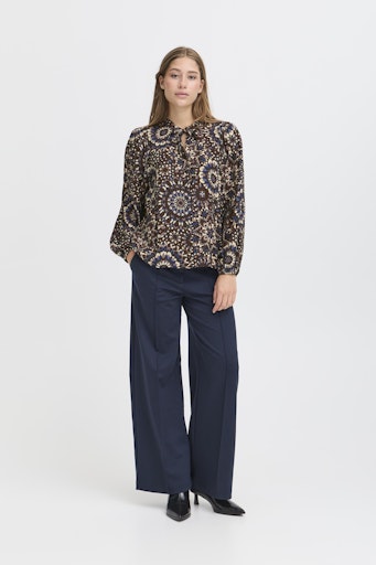 Blouses lange mouw multicolor ICHI