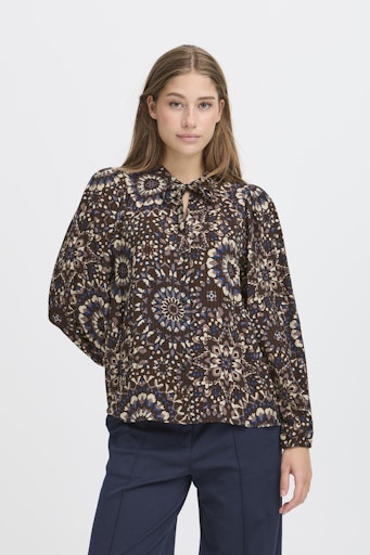 Blouses lange mouw multicolor ICHI