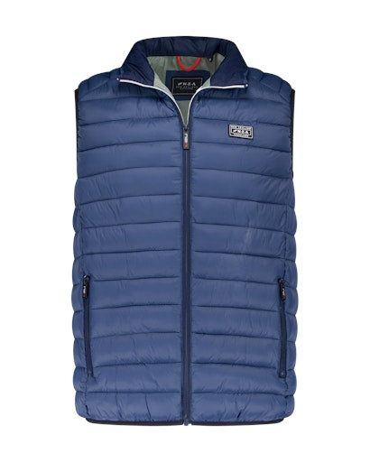 Bodywarmers blauw NZA New Zealand Auckland
