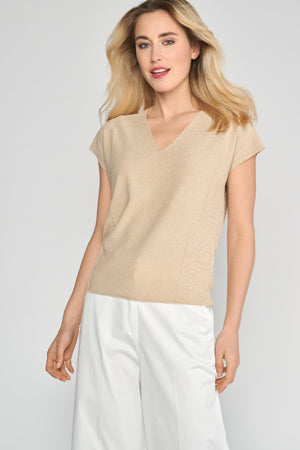 T-shirts korte mouw beige Marie Méro