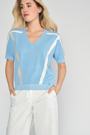 Pulls blauw Marie Méro