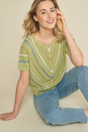 Pulls groen Marie Méro