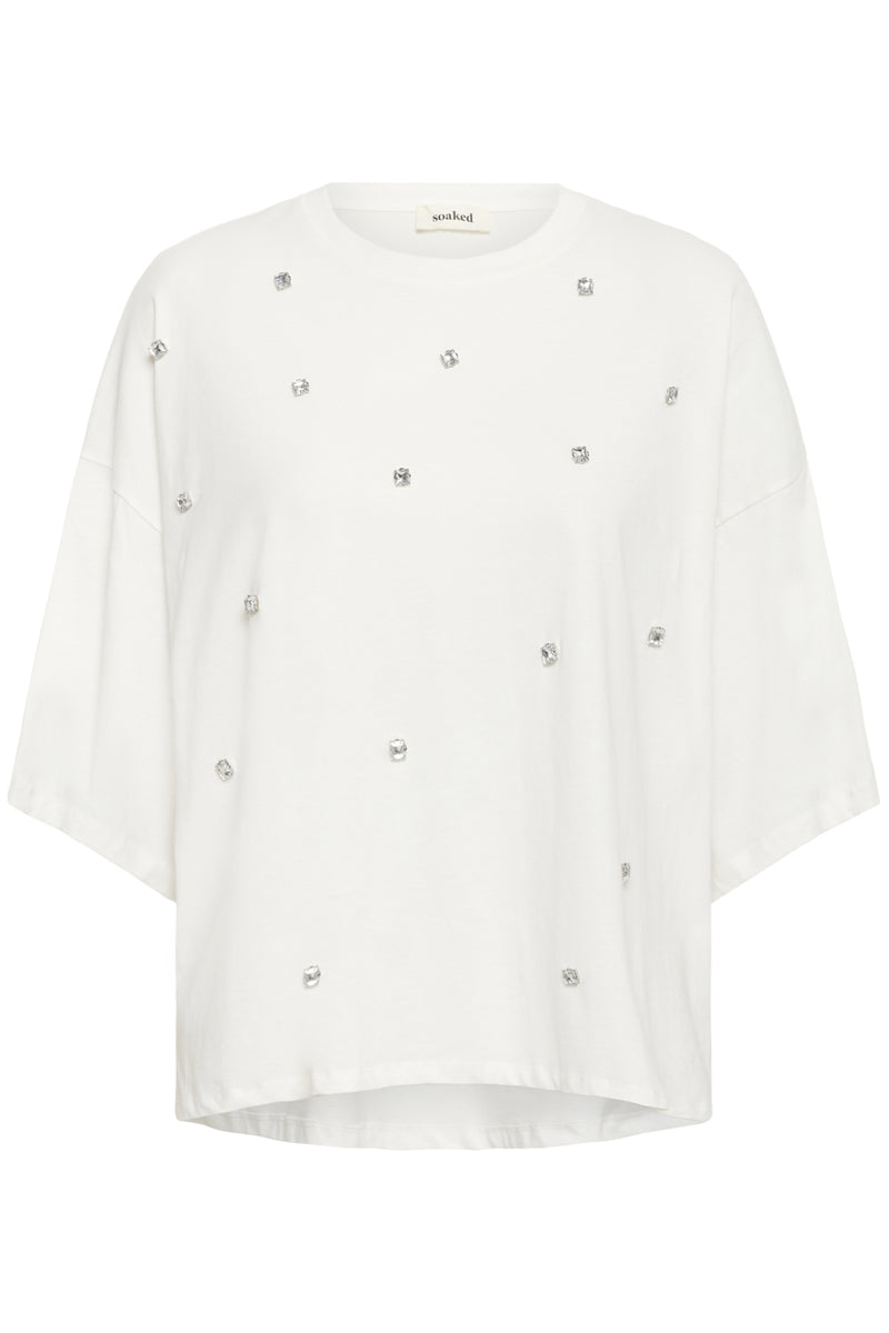 T-shirts korte mouw wit Soaked In Luxury