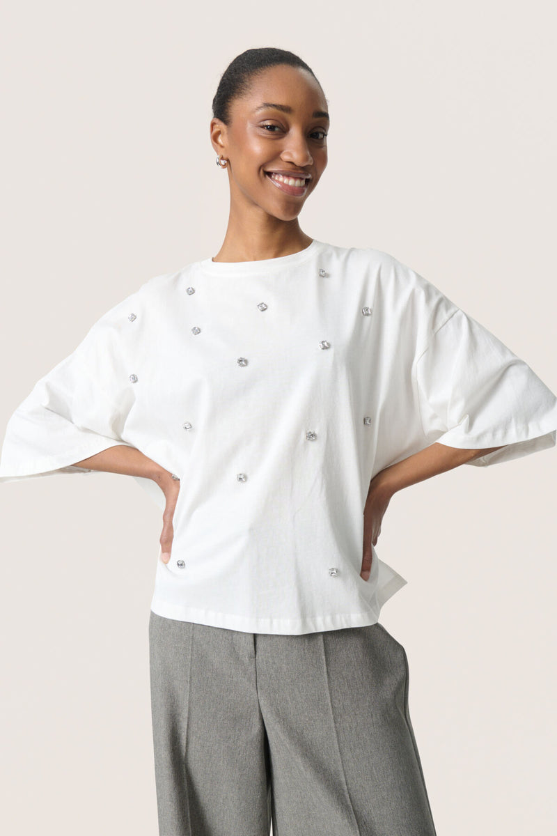 T-shirts korte mouw wit Soaked In Luxury