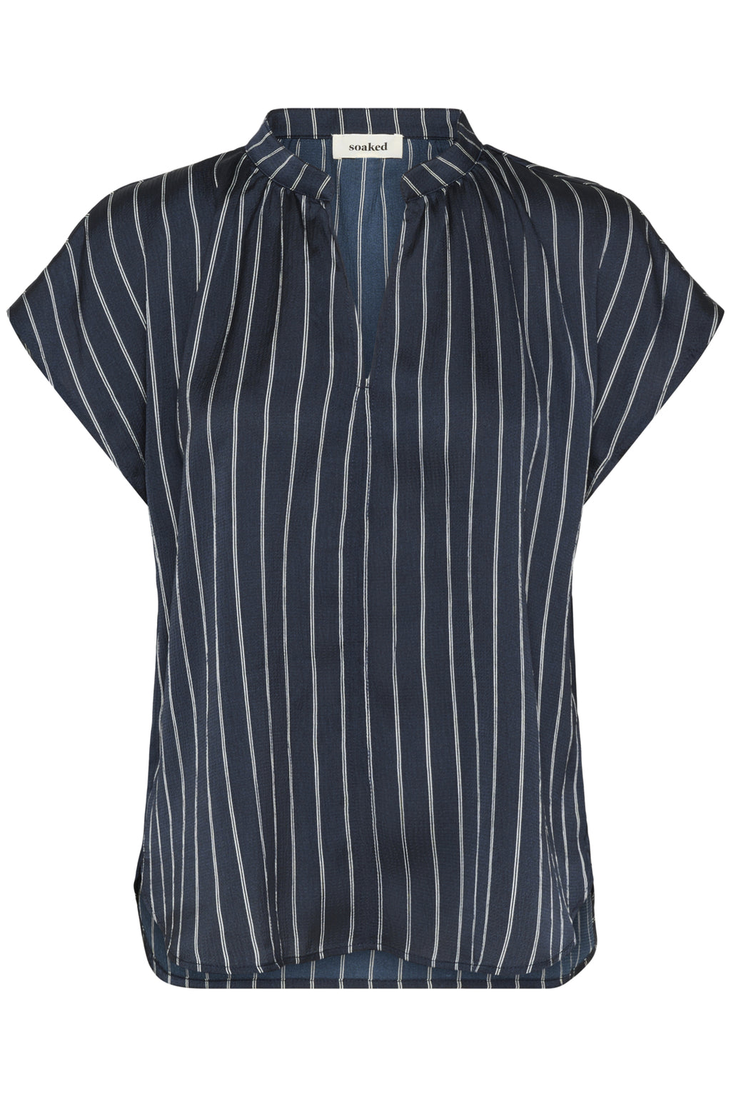 Blouses korte mouw navy Soaked In Luxury