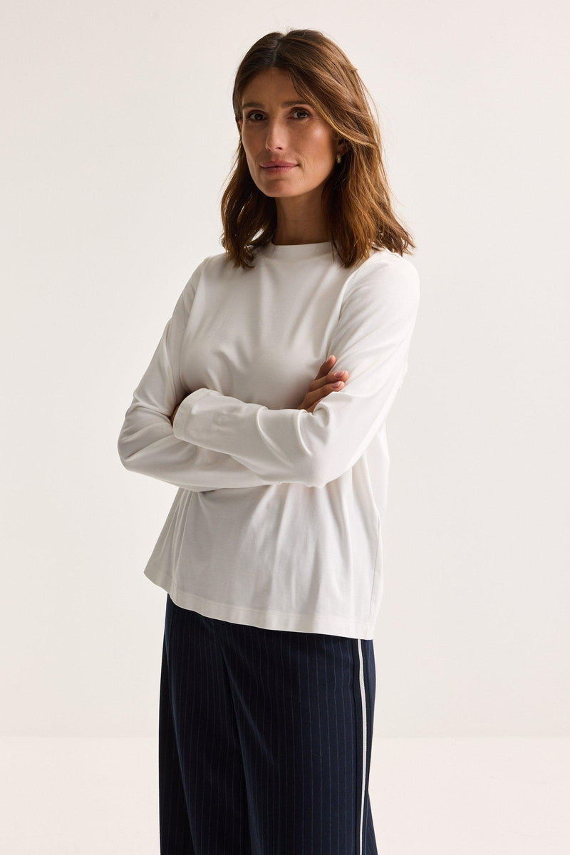 Blouses lange mouw wit Améline