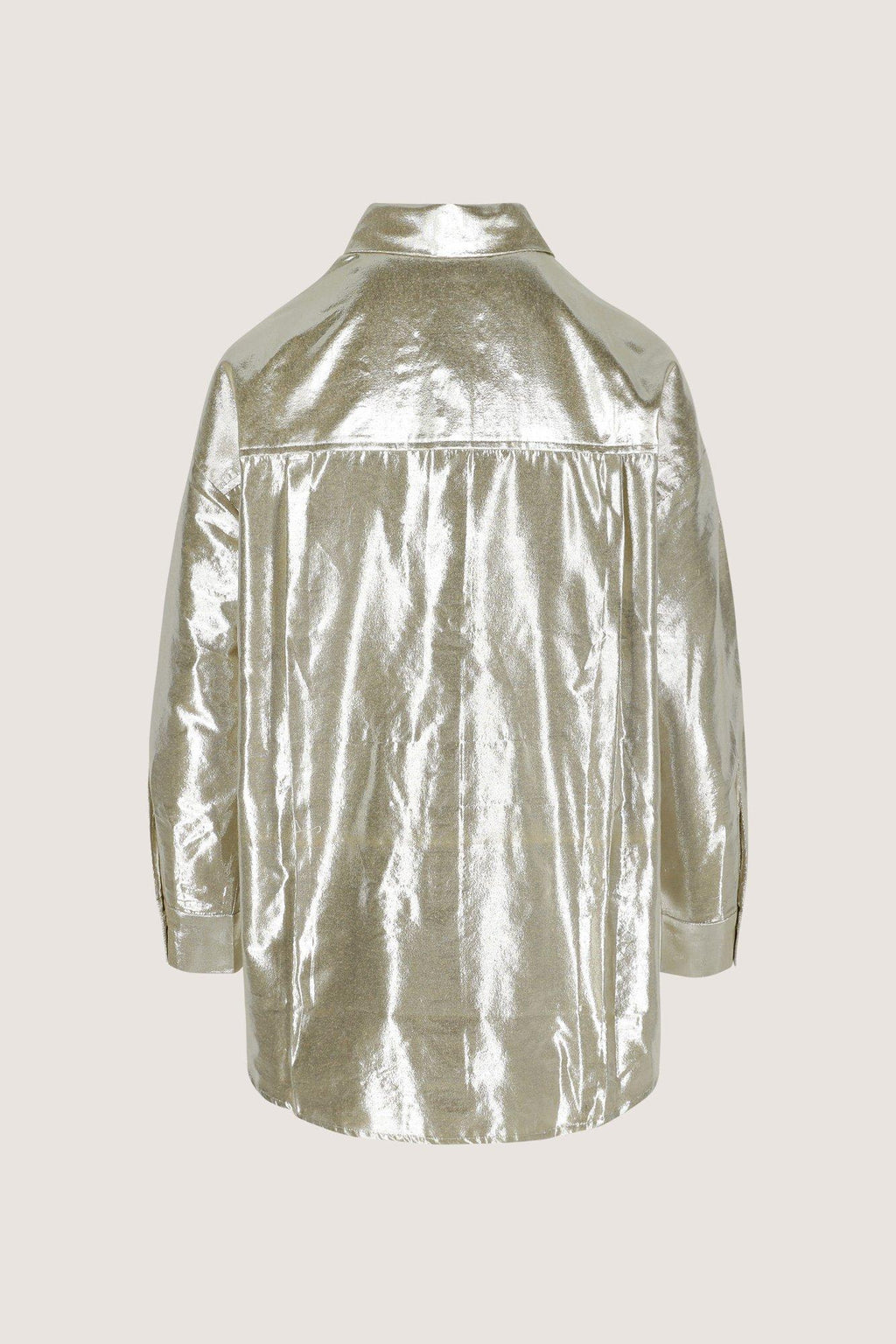 Blouses lange mouw goud Améline