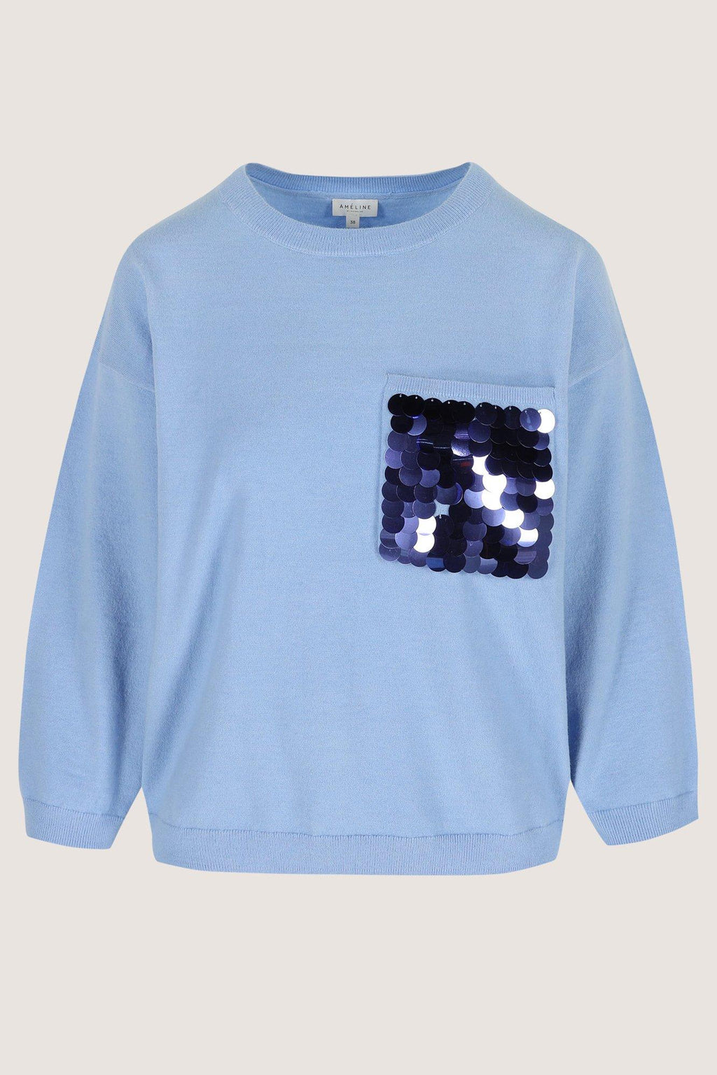 Pulls blauw Améline