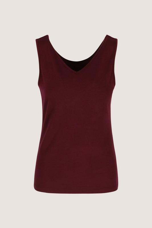 Tops bordeaux Améline