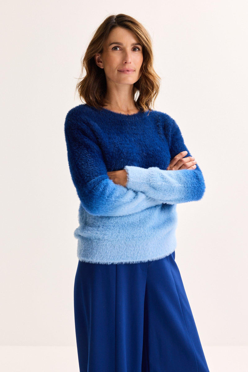 Pulls blauw Améline