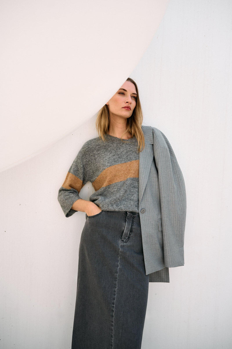 Pulls grijs Améline