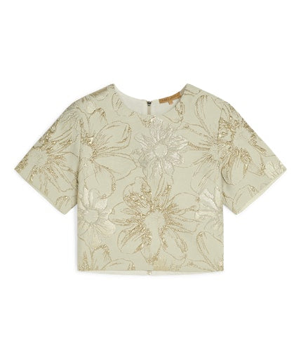 Blouses korte mouw grijs JOSH V