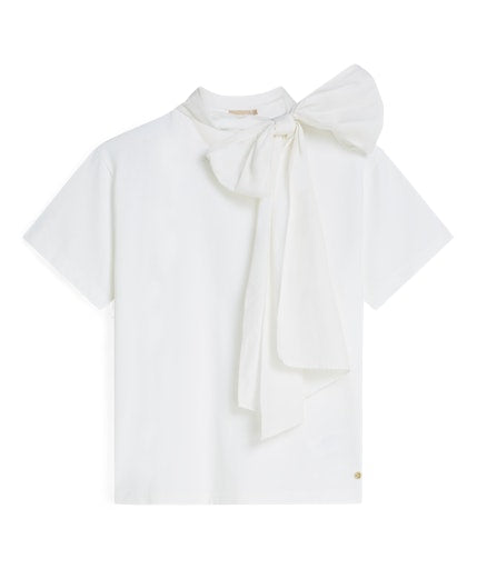 Blouses korte mouw beige JOSH V