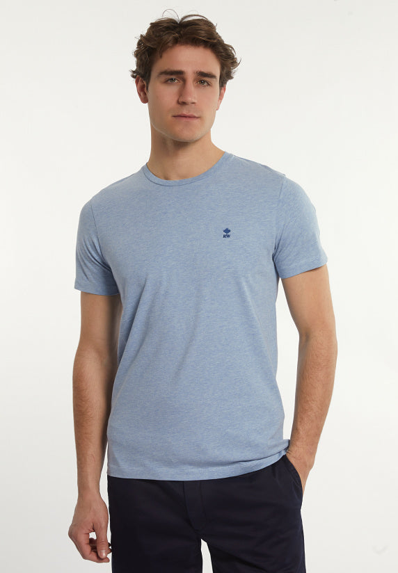 T-shirts korte mouw blauw River Woods