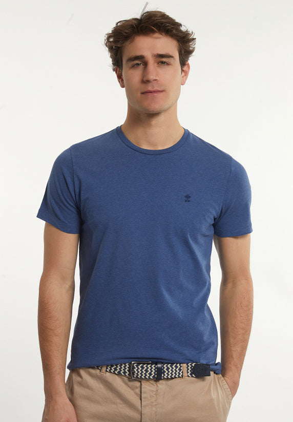 T-shirts korte mouw blauw River Woods