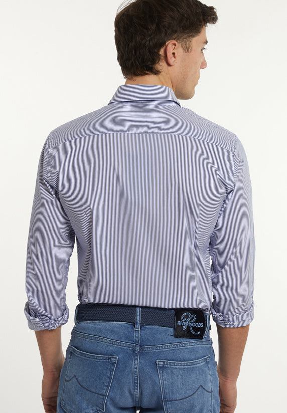 Hemden lange mouw multicolor River Woods
