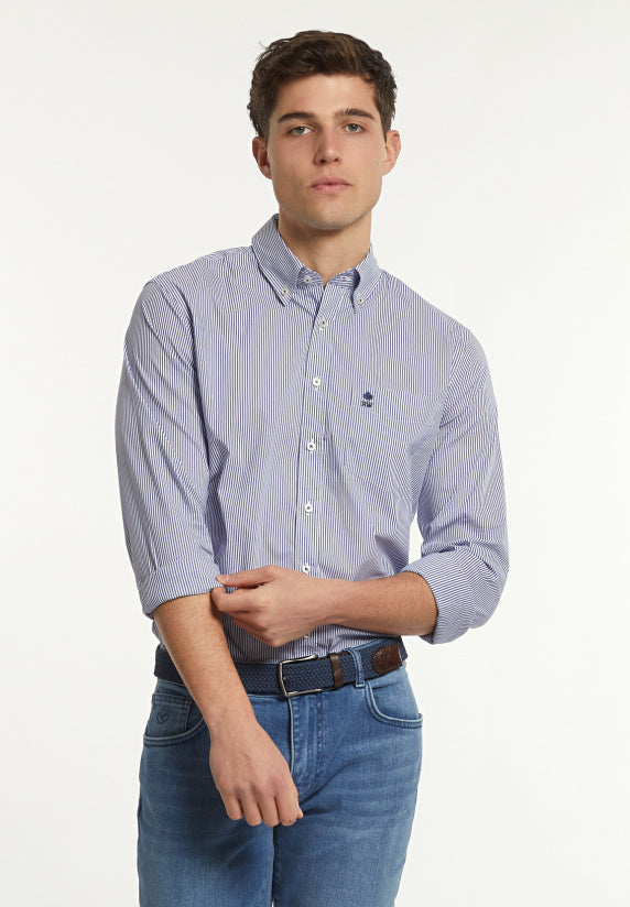 Hemden lange mouw multicolor River Woods