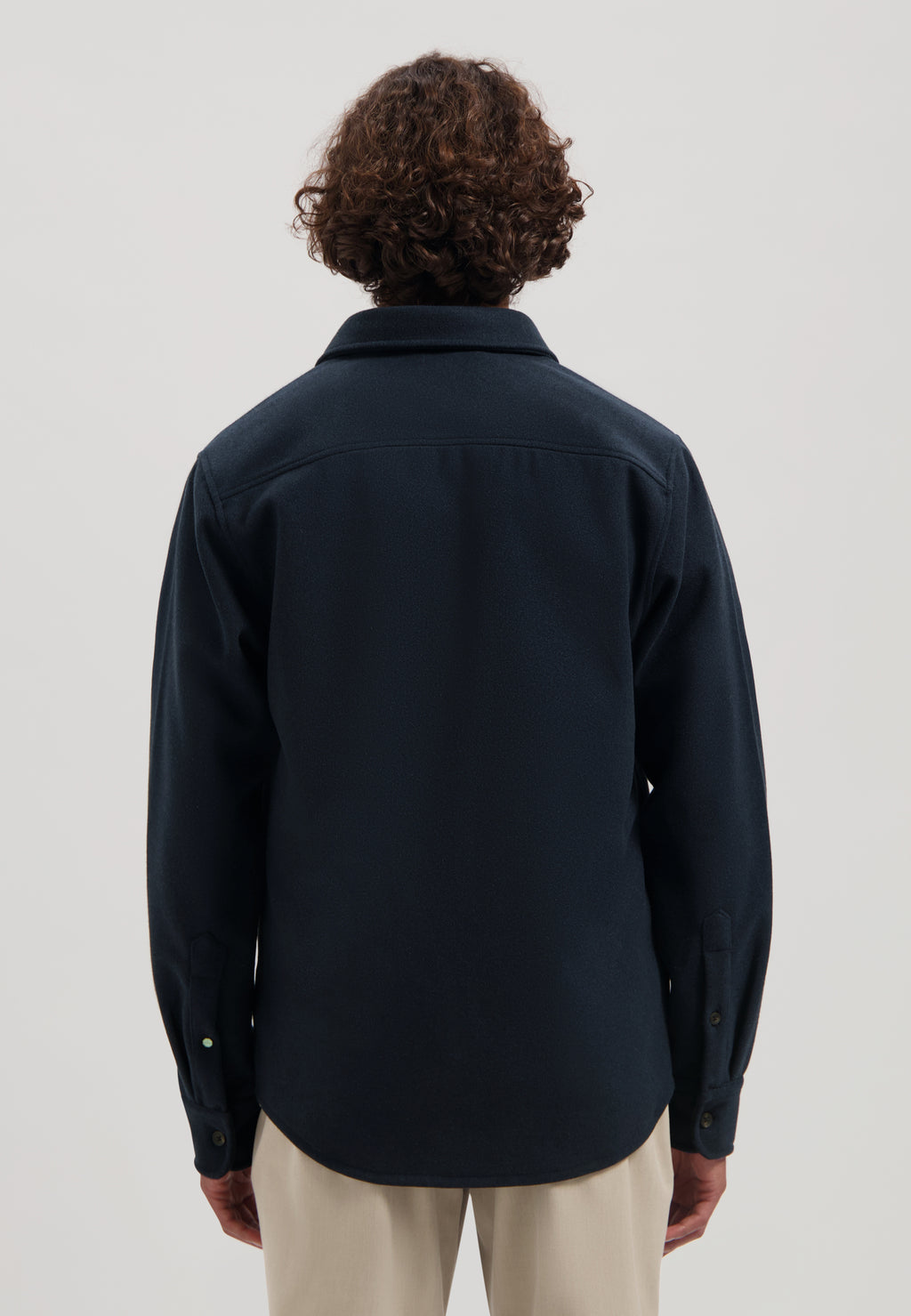 Hemden lange mouw navy Dstrezzed